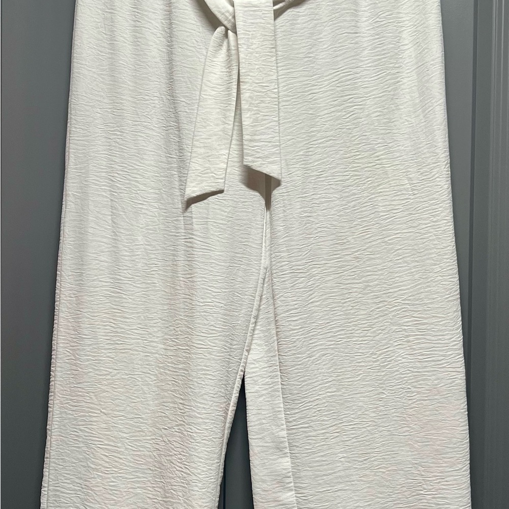 Elegant White Women's Pants